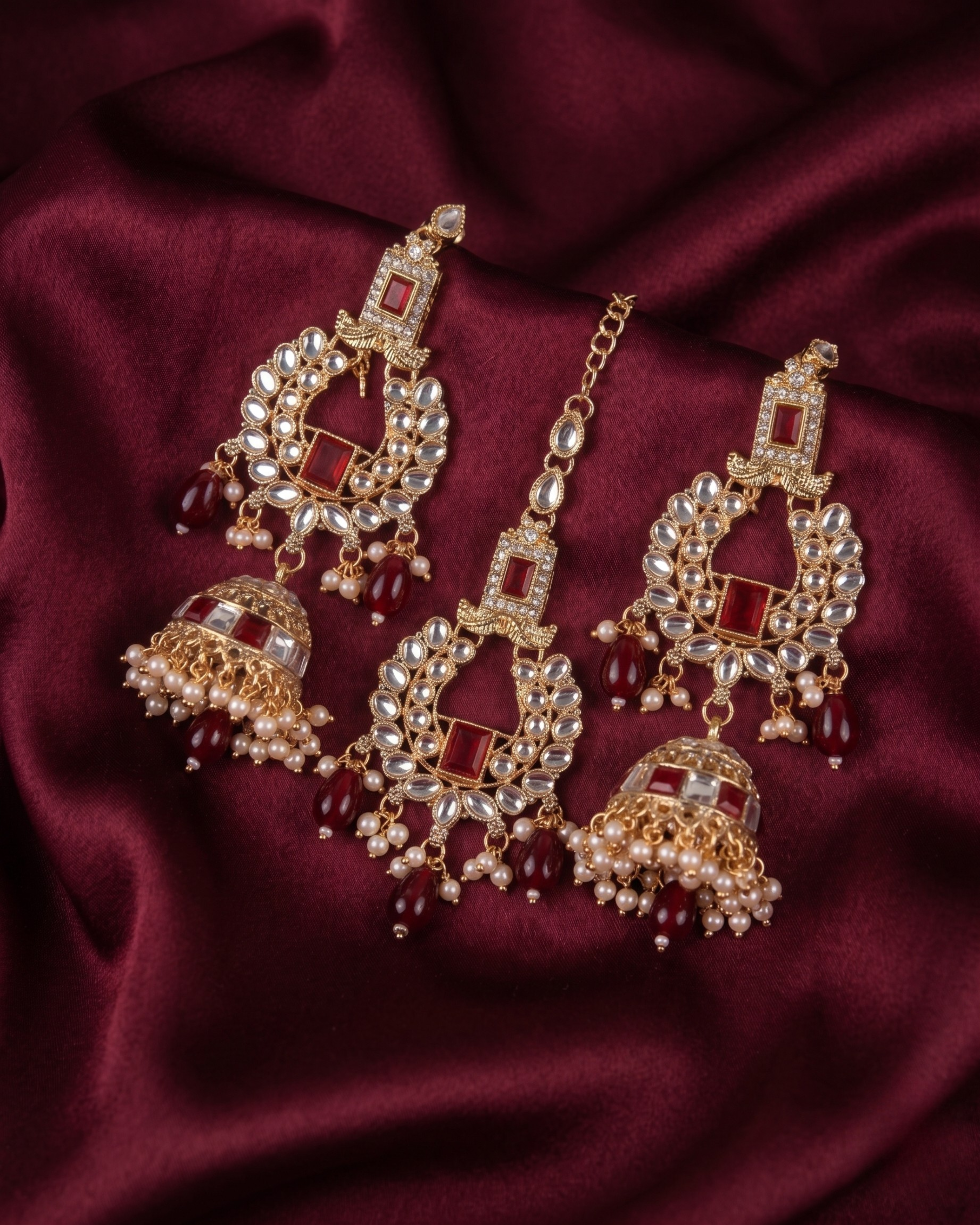 Earring Tika Set